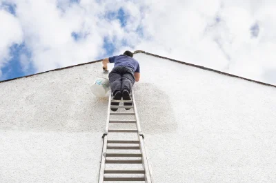 Peinture extérieure à Saint-Aupre — façades et ravalement